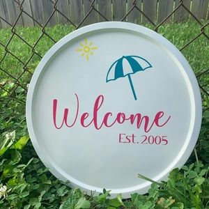 Welcome Door Sign